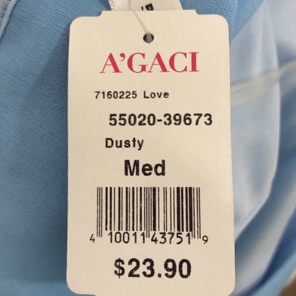 Blue Blush Crop Top - Picture 6 of 8